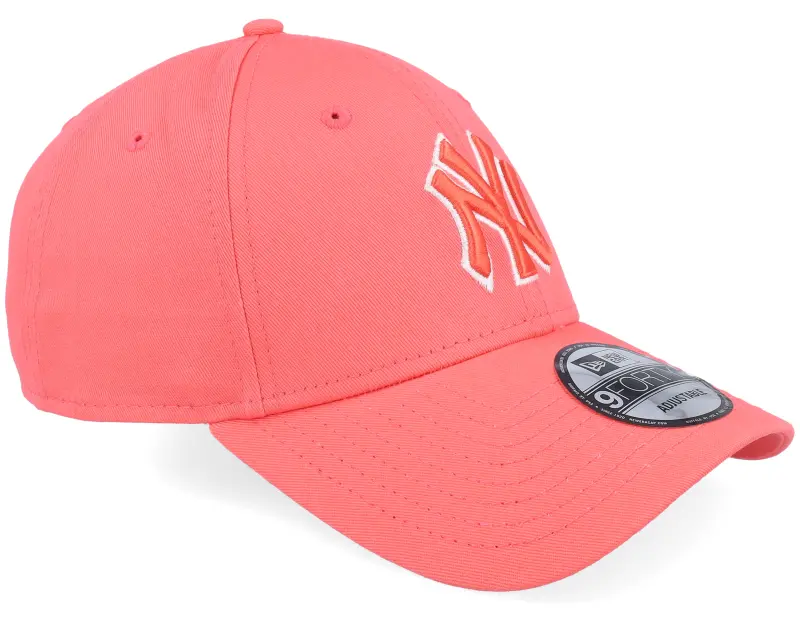 New Era New York Yankees Team Outline 9FORTY Coral Adjustable online