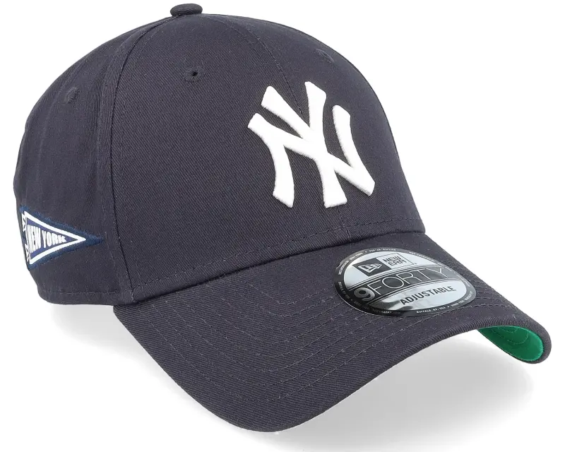 New Era New York Yankees Team Side Patch 9FORTY Navy/White Adjustable online