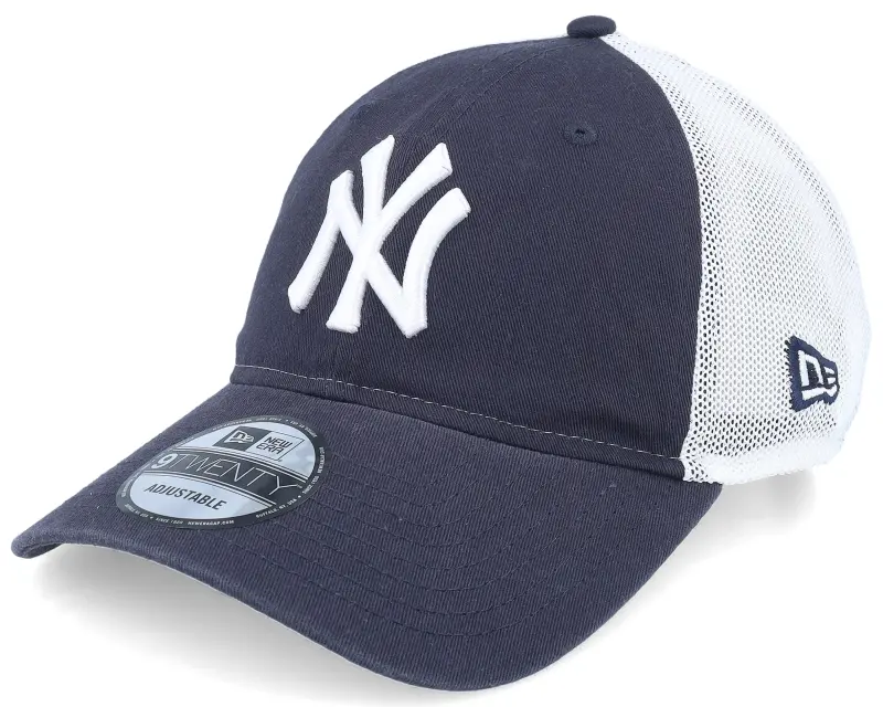 New Era New York Yankees Washed 9TWENTY Navy/White Trucker online
