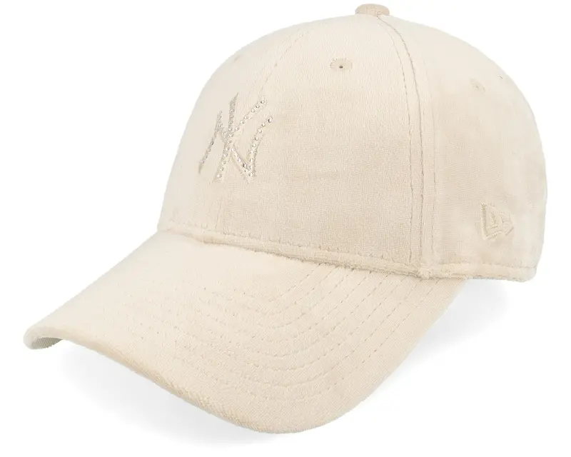 New Era New York Yankees Womans Diamante Velour 9FORTY Stone Adjustable online