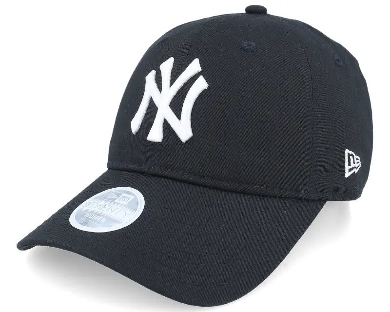 New Era New York Yankees Womens 9TWENTY Black/White Dad Cap online