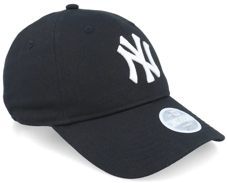 New Era New York Yankees Womens 9TWENTY Black/White Dad Cap online