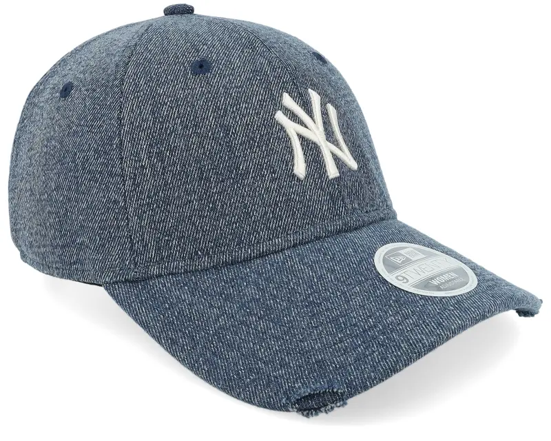New Era New York Yankees Womens Acid Denim 9TWENTY Navy/White Adjustable online