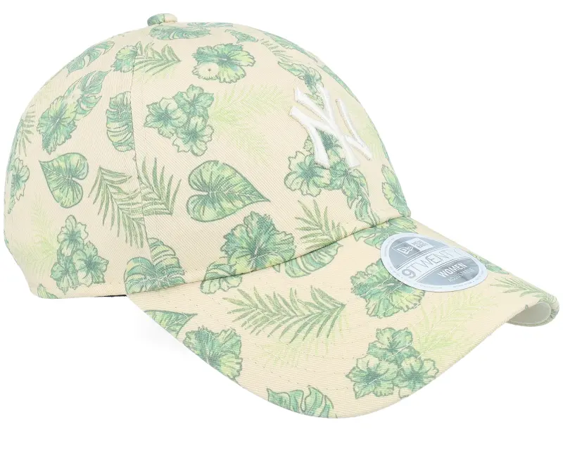 New Era New York Yankees Womens All Over Print Tropical 9TWENTY Light Terracotta Dad Cap online