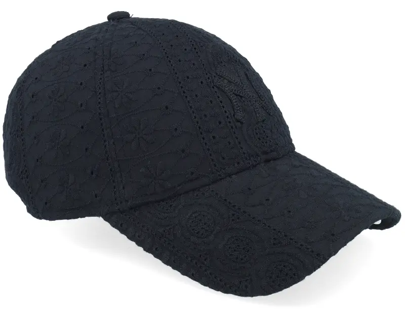 New Era New York Yankees Womens Broderie 9TWENTY Black Dad Cap online