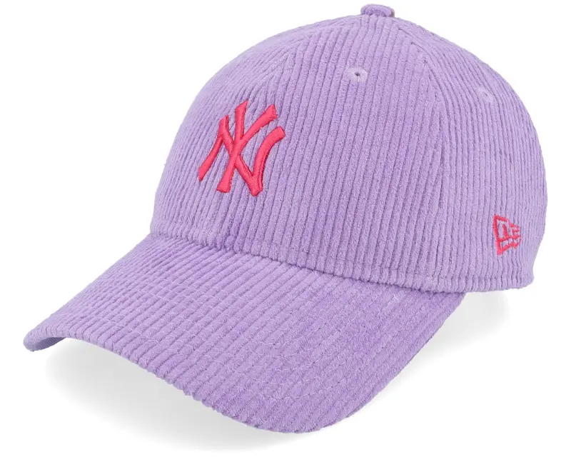 New Era New York Yankees Womens Corduroy 9TWENTY Purple Dad Cap online