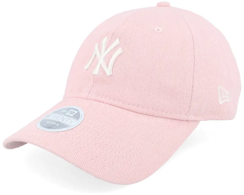 New Era New York Yankees Womens Dye Denim 9TWENTY Pink Dad Cap online
