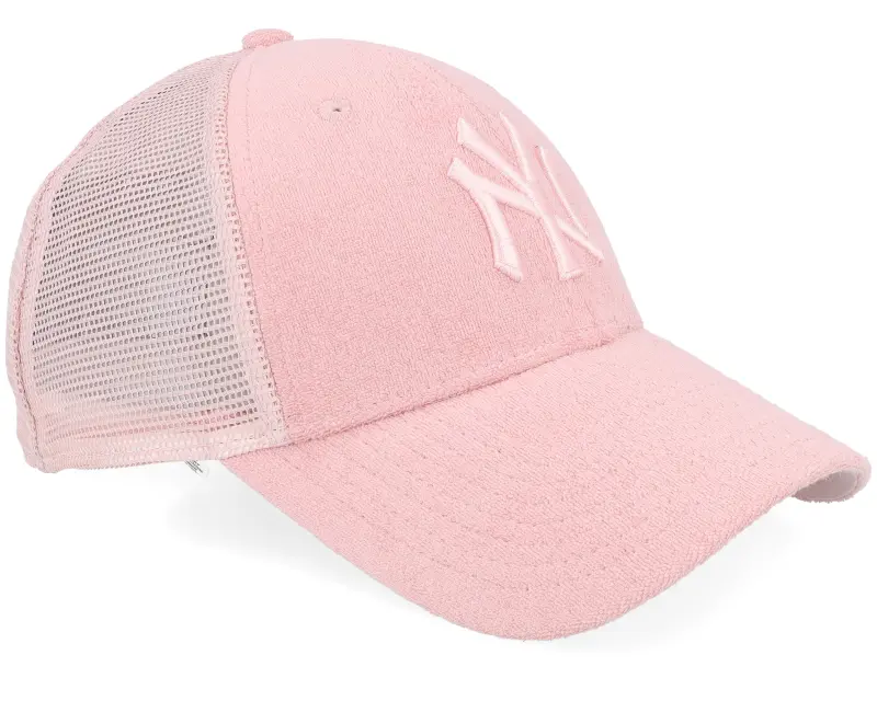 New Era New York Yankees Womens Fabric 9FORTY Pink Trucker online
