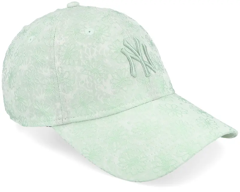 New Era New York Yankees Womens Floral 9TWENTY Peppermint Green Dad Cap online
