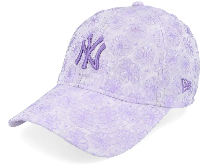 New Era New York Yankees Womens Floral 9TWENTY Purple Dad Cap online