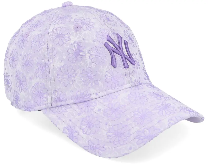 New Era New York Yankees Womens Floral 9TWENTY Purple Dad Cap online