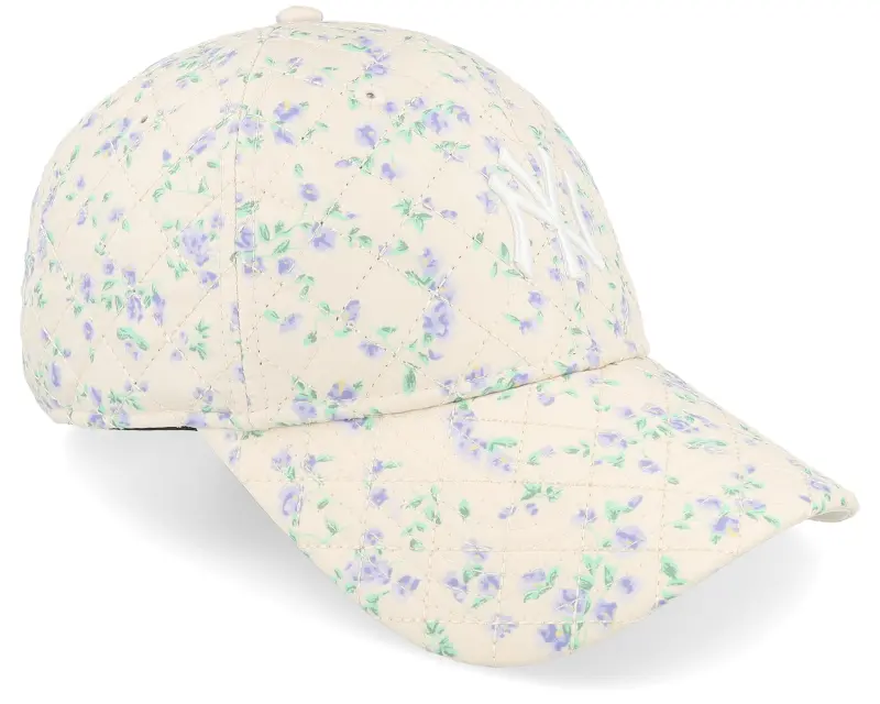 New Era New York Yankees Womens Floral Quilt 9TWENTY Stone/White Dad Cap online