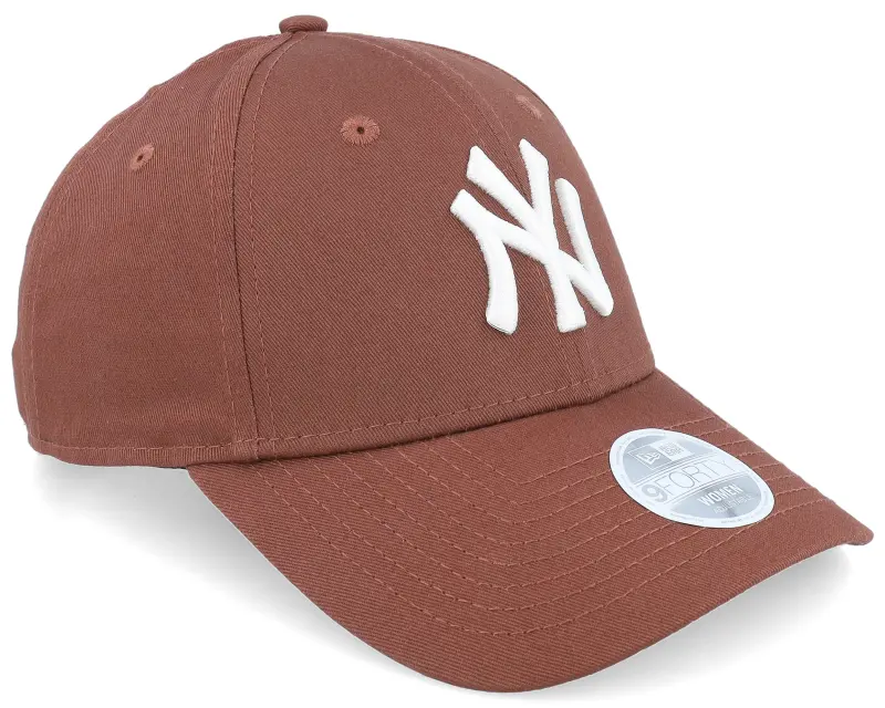 New Era New York Yankees Womens League Essential 9FORTY Brown/White Adjustable online