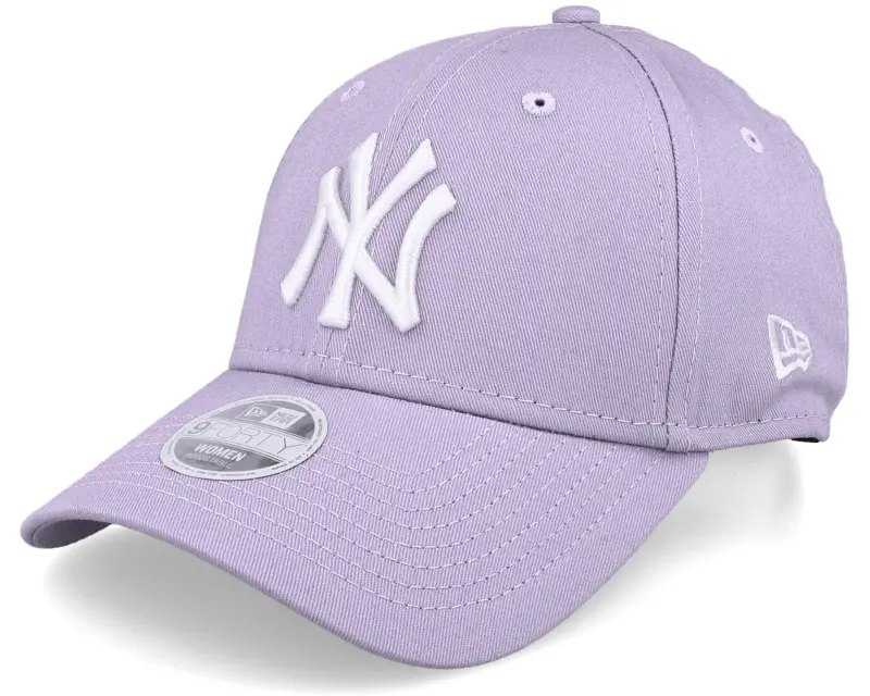 New Era New York Yankees Womens League Essential 9FORTY Lavender/White Adjustable online