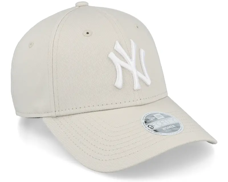 New Era New York Yankees Womens League Essential 9FORTY Stone/White Adjustable online