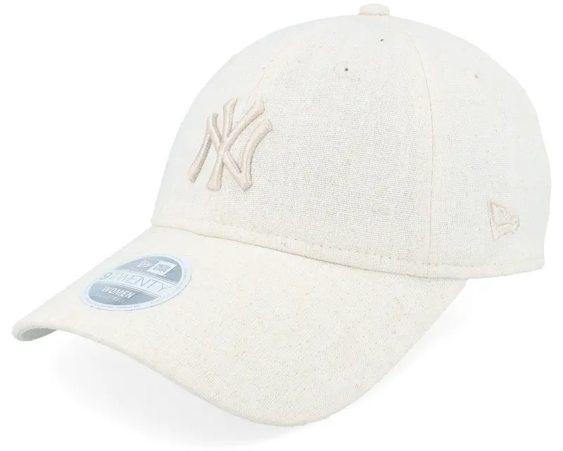 New Era New York Yankees Womens Linen 9TWENTY Stone Dad Cap online