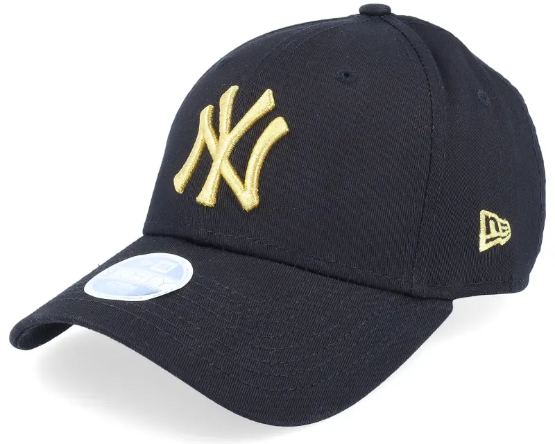 New Era New York Yankees Womens Metallic Logo 9FORTY Black Adjustable online