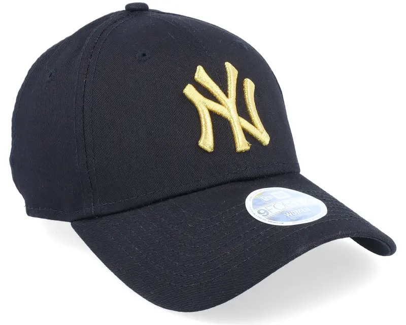 New Era New York Yankees Womens Metallic Logo 9FORTY Black Adjustable online