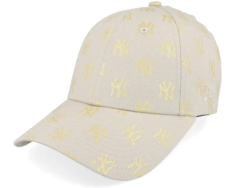 New Era New York Yankees Womens Metallic Mono 9FORTY Stone Adjustable online