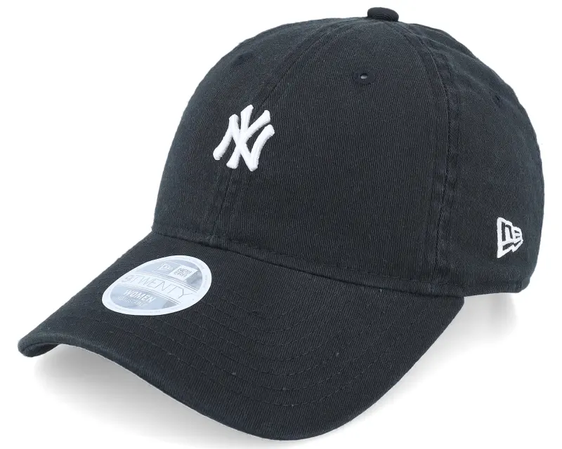 New Era New York Yankees Womens Mini Washed 9TWENTY Black Dad Cap online