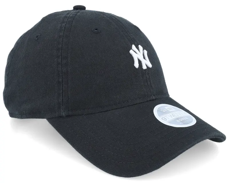 New Era New York Yankees Womens Mini Washed 9TWENTY Black Dad Cap online