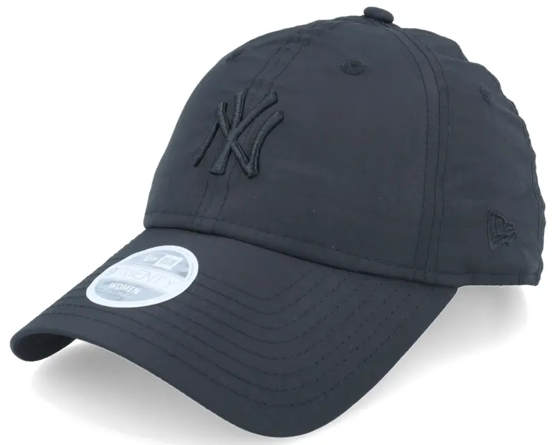 New Era New York Yankees Womens Nylon 9TWENTY Black Dad Cap online
