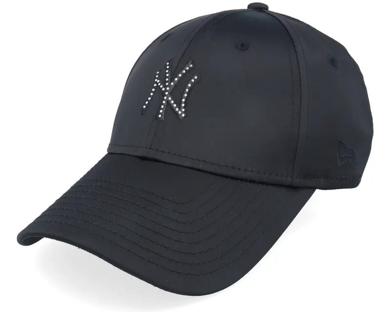New Era New York Yankees Womens Satin Rhinestone 9FORTY Black Adjustable online