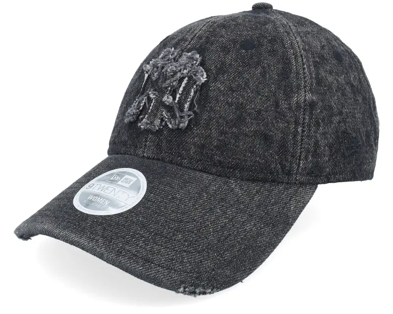 New Era New York Yankees Womens Stone Denim 9TWENTY Black Dad Cap online