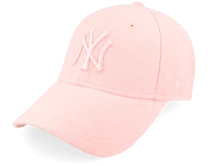 New Era New York Yankees Womens Towelling 9FORTY Pink/Pink Adjustable online