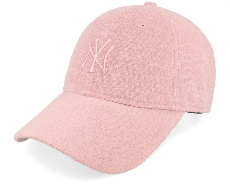 New Era New York Yankees Womens Towelling 9TWENTY Pink/Pink Adjustable online