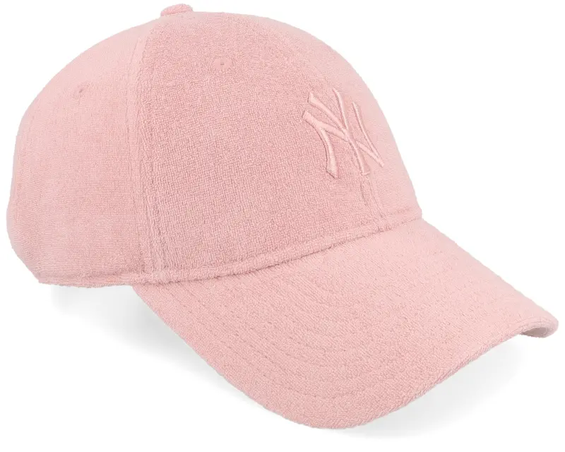 New Era New York Yankees Womens Towelling 9TWENTY Pink/Pink Adjustable online