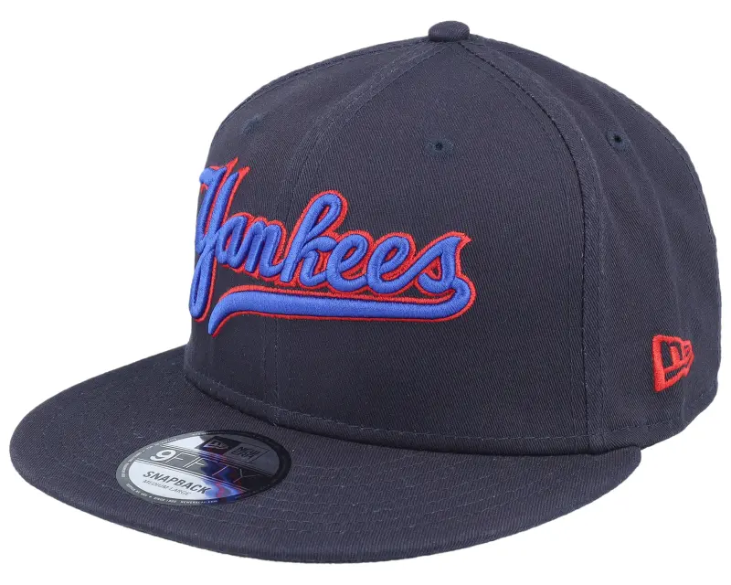 New Era New York Yankees Wordmark Patch 9FIFTY Navy Snapback online