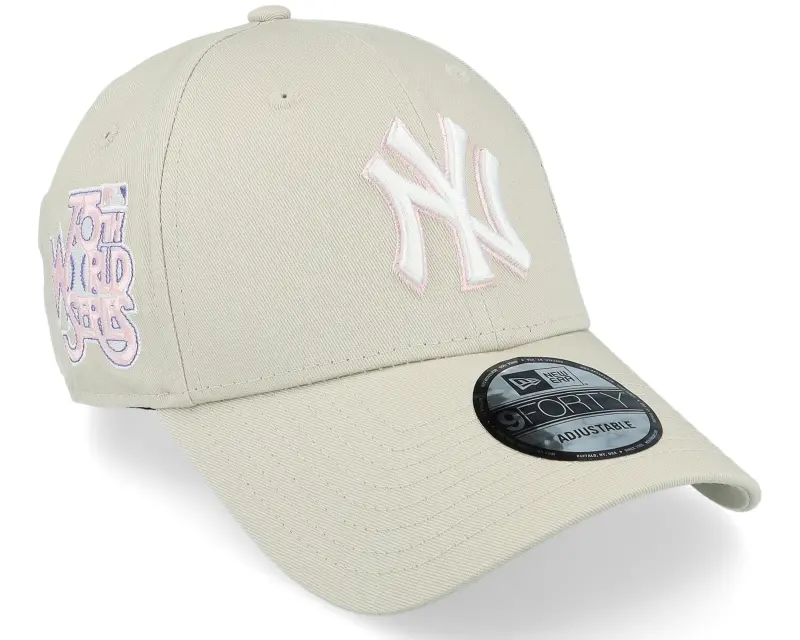 New Era New York Yankees World Series Patch 9FORTY Stone Adjustable online