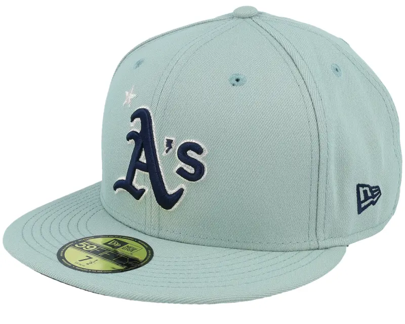 New Era Oakland Athletics 59FIFTY MLB ASG 23 Workout & Game Mint Fitted online