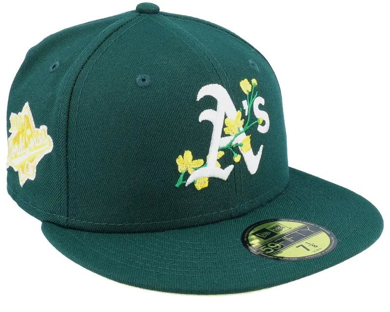 New Era Oakland Athletics 59FIFTY Sidepatchbloom Green Fitted online