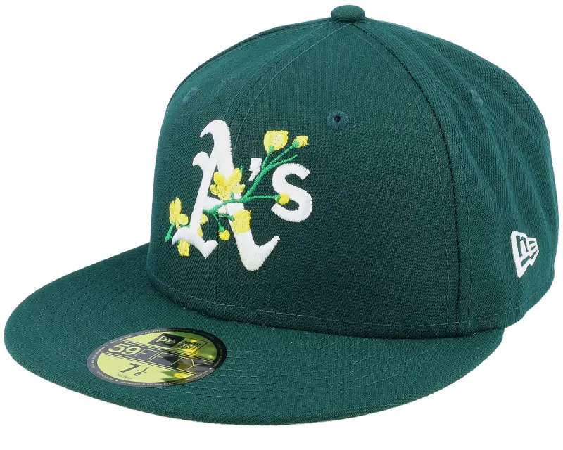 New Era Oakland Athletics 59FIFTY Sidepatchbloom Green Fitted online