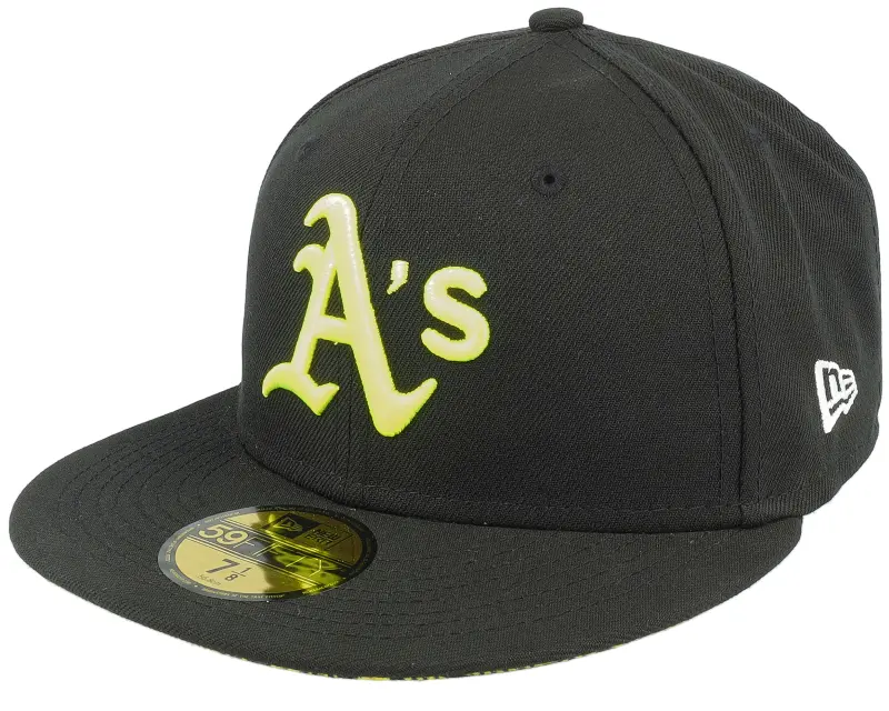 New Era Oakland Athletics 59FIFTY Summerpop Black/Neon Fitted online