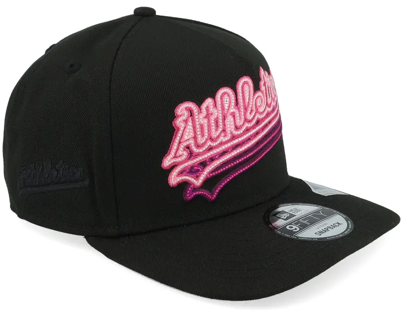New Era Oakland Athletics 9FIFTY Neon Black A-Frame Adjustable online
