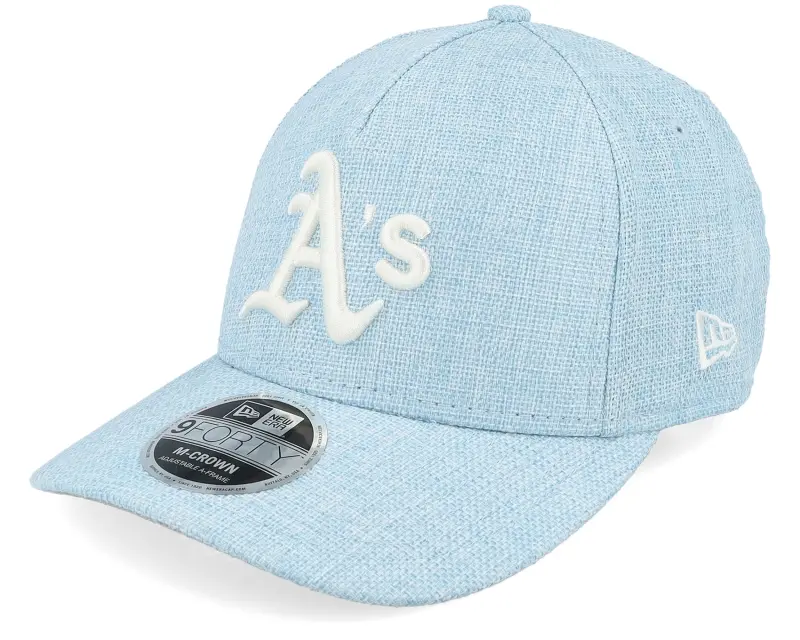 New Era Oakland Athletics 9FORTY M-crown Cotton Weave Blue A-frame Adjustable online