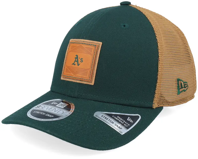 New Era Oakland Athletics 9SEVENTY Debossed Logo Green Trucker online