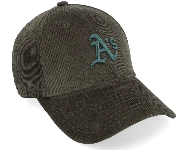 New Era Oakland Athletics Corduroy 9FORTY Dark Green Adjustable online