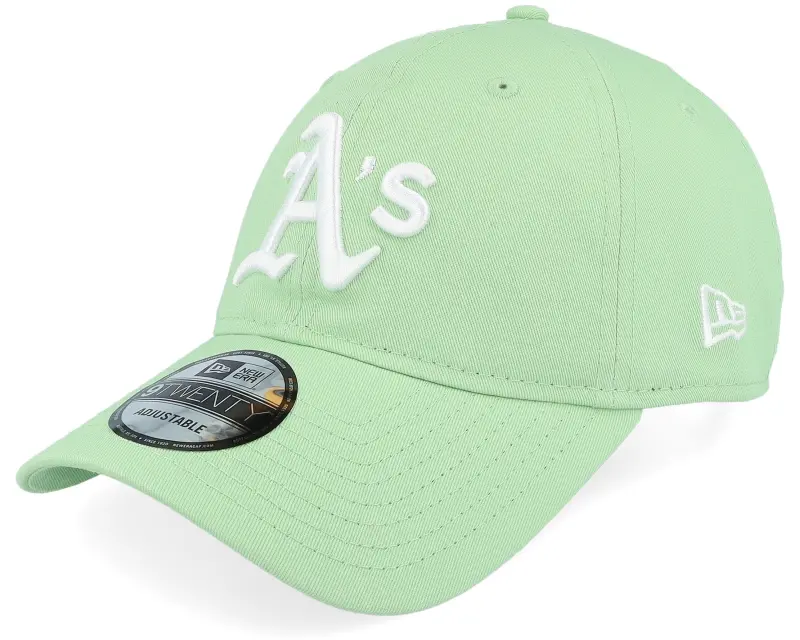 New Era Oakland Athletics League Essential 9TWENTY Cool Matcha/White Dad Cap online