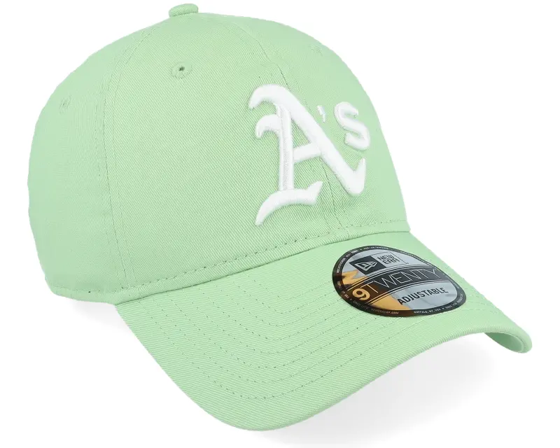 New Era Oakland Athletics League Essential 9TWENTY Cool Matcha/White Dad Cap online