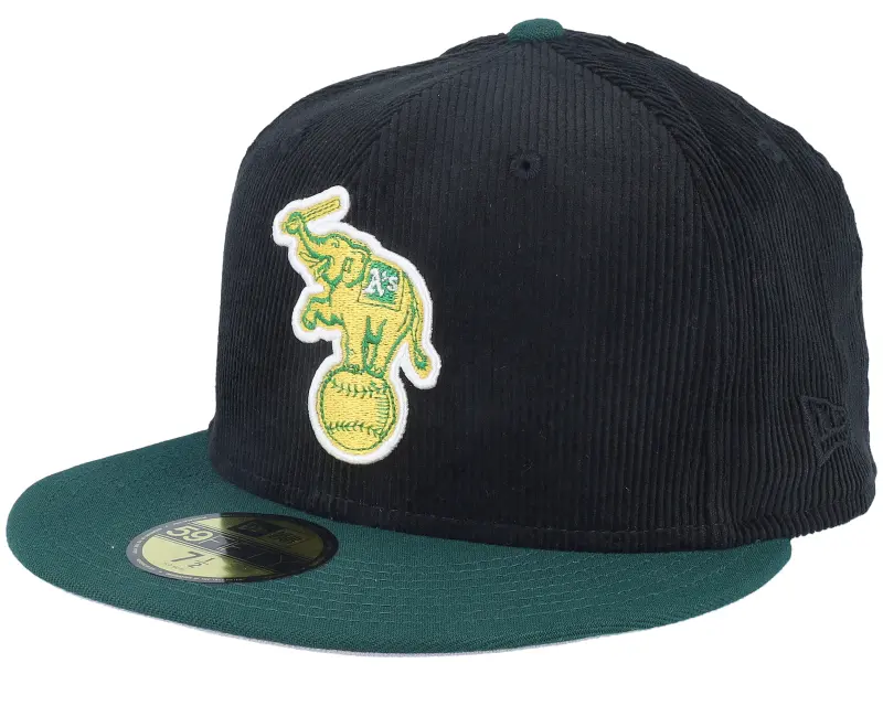 New Era Oakland Athletics Memory 59FIFTY Cord Black/Green Fitted online