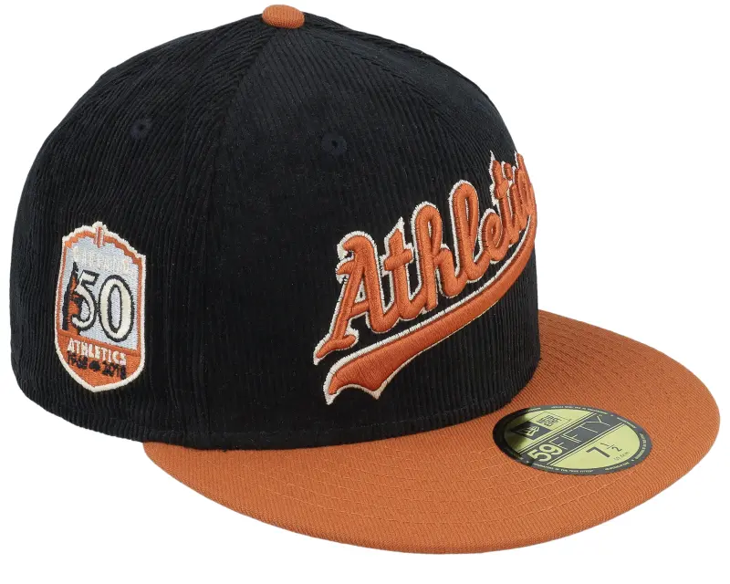 New Era Oakland Athletics Mirror 59FIFTY 50 Black/Brown Fitted online