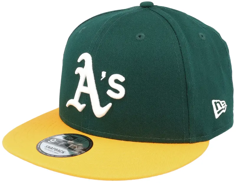New Era Oakland Athletics MLB 9FIFTY Green/Yellow Snapback online
