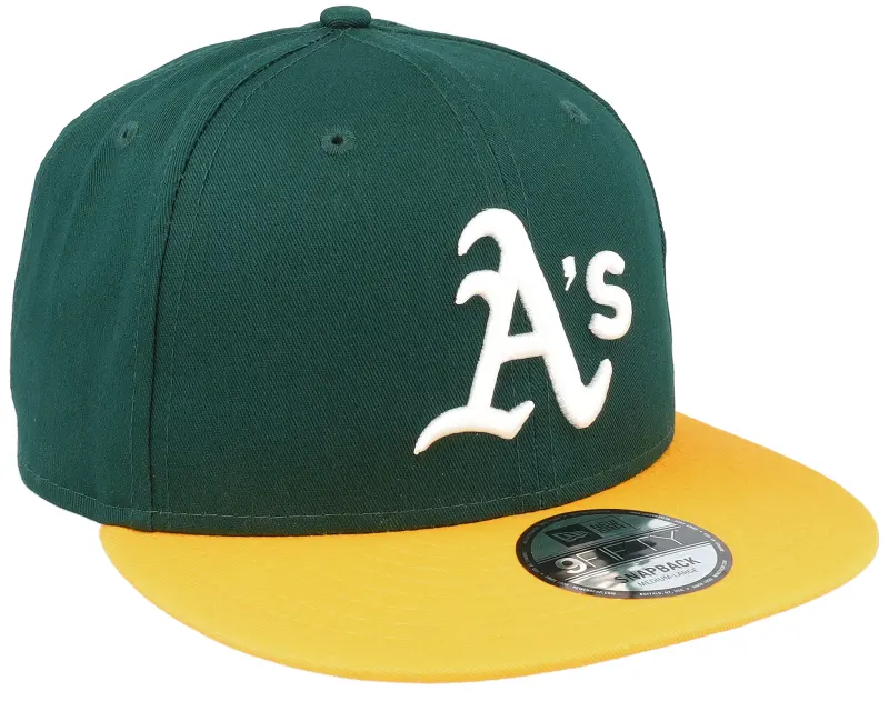 New Era Oakland Athletics MLB 9FIFTY Green/Yellow Snapback online
