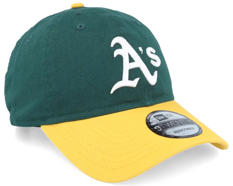 New Era Oakland Athletics MLB Core Classic 9TWENTY Rep Green/Yellow Dad Cap online