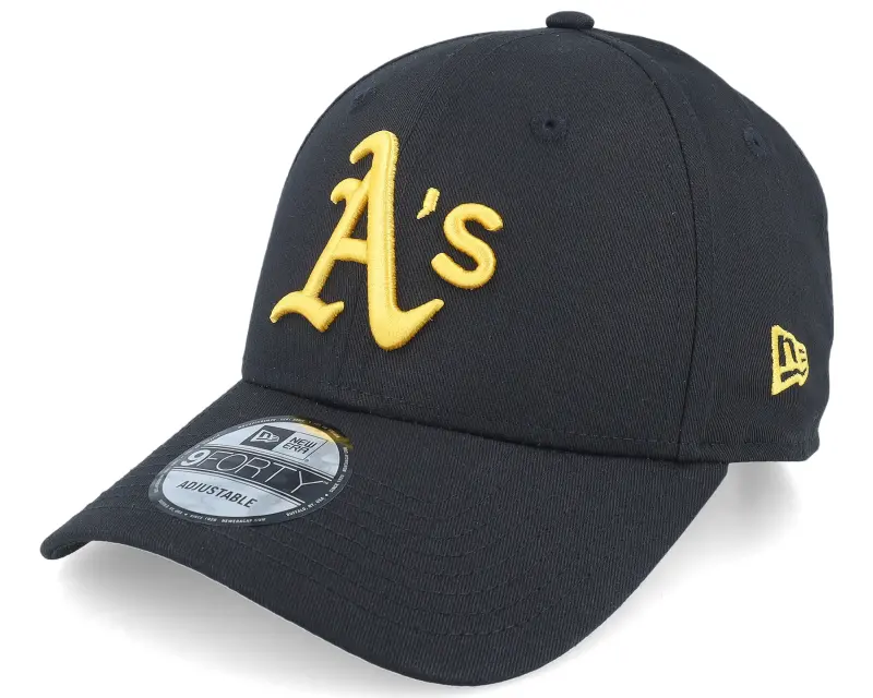 New Era Oakland Athletics MLB Side Patch 9FORTY Black Adjustable online