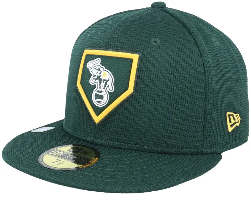 New Era Oakland Athletics MLB21 Onfield Clubhouse Green 59FIFTY Fitted online